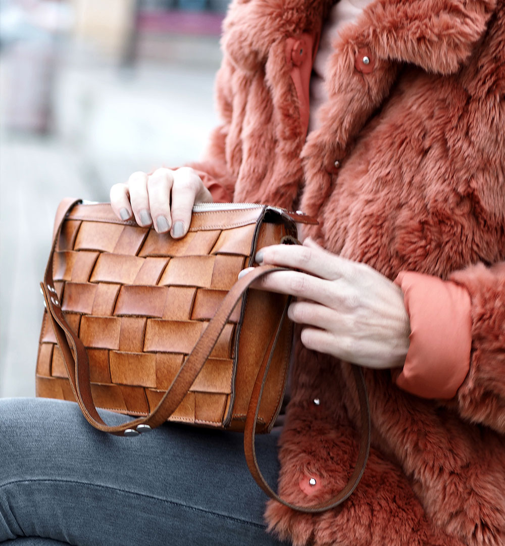 Eduards Accessories: Schultertasche klein, Näver Kollektion
